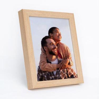 Imagem de Porta Retrato C/ Vidro 25x20 Moderno Decorativo Horizontal e Vertical 
