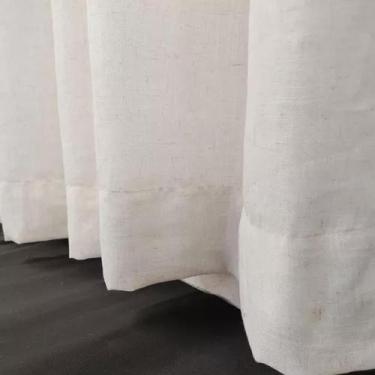 Imagem de Cortina Franzida Linho Com Blackout 100% 4,00x2,60 Argola - Salvatex C