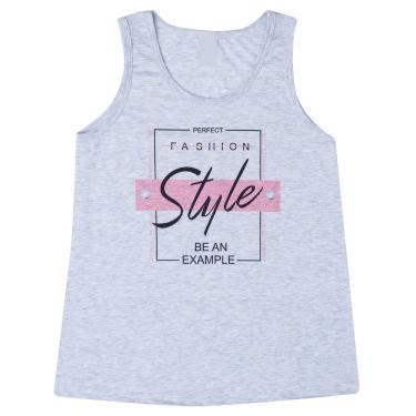 Imagem de Blusa Feminina Plus Size Regata em Poliéster Estampada