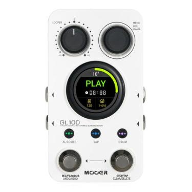 Imagem de Máquina de tambor Looper Pedal MOOER GL100 com 100 slots 300 min