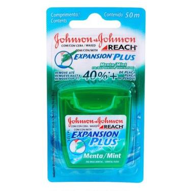Imagem de Fio Dental Johnson's Reach Expansion Plus Menta 50m, Menta, 50m