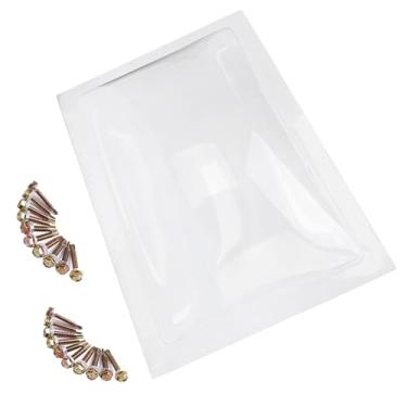 Imagem de ZRNIDIYR RV Claraboia grossa RV Skylight substituição durável RV Skylight Cover 45.7 cmx66.0 cm Fitting 35.6 cm x 55.9 cm RV Skylight Dome Opening UV Resistant for Camper Trailer Skylight
