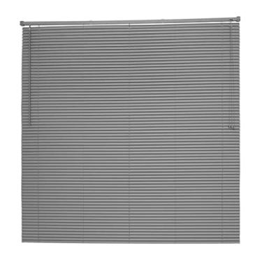 Imagem de Persiana para Janela com Lâminas Horizontais de PVC 25mm, L 80 cm x A 1,30 m, Cinza Chumbo
