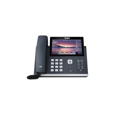 Imagem de Yealink Telefone IP SIP-T48U – Com fio – Montável na parede – Cinza clássico
