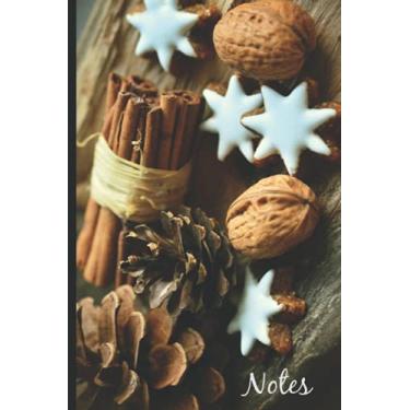 Imagem de Notes: Autumn Pinecone Acorn Fall Pumpkin Book Notepad Notebook Composition and Journal Gratitude Dot Diary
