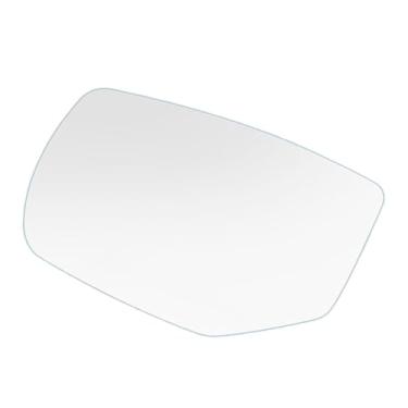 Imagem de Riloer Vidro de espelho lateral de substituição aquecido com placa traseira lado esquerdo do motorista, vidro branco 76253T2FA01 2013-2017 compatível com Honda Accord, vidro retrovisor elétrico