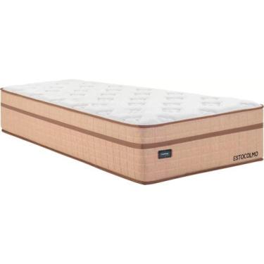 Imagem de Colchão Solteiro Molas Ensacadas 88x188x36cm Estocolmo Mannes