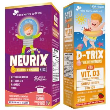 Imagem de KIT NEURIX + D-TRIX - Flora Nativa (150, Salada de Frutas)