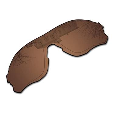 Imagem de Millersawp Lentes de reposição EV Zero Path OO9308 para óculos de sol Oakley marrom bronze