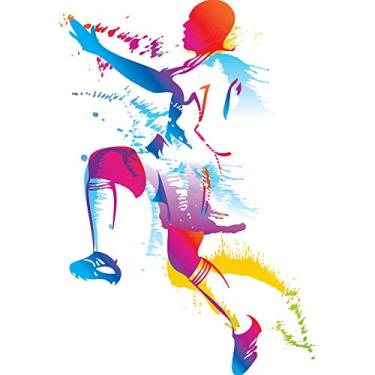 Imagem de Adesivo de Parede Jogador de Futebol