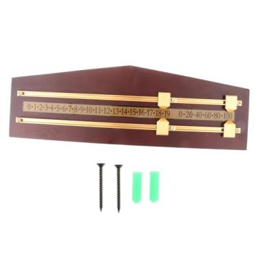 Imagem de Zxpjkyu Placar de Bilhar, Marcador de Pontos, Marcador de Pontos, Equipamento de árbitro, Artigos para Casa, Shuffleboard, Placar, Placar de Snooker, Vermelho