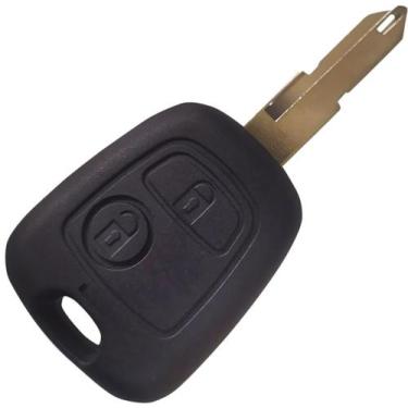 Imagem de Carcaça Chave Oca Citroen 2 Botões Com Lâmina