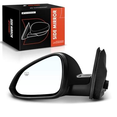 Imagem de A-Premium Espelho retrovisor elétrico do lado do motorista - compatível com Buick Regal 2011-2017 - Espelho retrovisor externo dobrável elétrico aquecido preto com seta - Substituição # 22960084