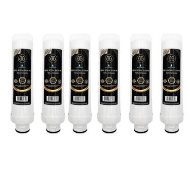 Imagem de Kit 6 Refis Filtro Compativel Para Purificador Electrolux Pe10b Pe10x 