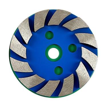 Imagem de Esquirla Disco de desbaste de concreto diamantado, disco de desbaste, de corte tratado termicamente, acessórios de desbaste angular para remoção de argamassa, Azul