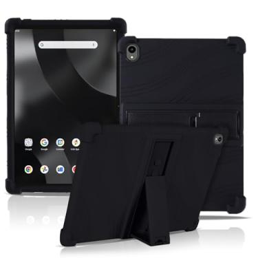 Imagem de Capa para tablet Walmart Onn 27.9 cm Pro (modelo 2024), capa de proteção para tablet NOUKAJU Tablet, suporte ajustável, silicone macio, capa de proteção de silicone para tablet Onn 28.9 cm Pro 2024