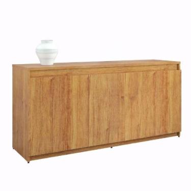Imagem de Balcão Buffet Aparador 3 Portas Linux Viero Madeirado - VIERO MÓVEIS