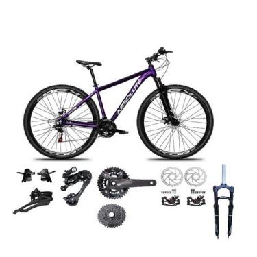 Imagem de Bicicleta Aro 29 Absolute Nero 5 Kit 2x9 Gta Sunrun Freio Disco K7 11/