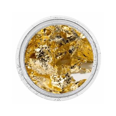 Imagem de Glitter Em Flocos de Ouro  AG - Resinas ag, 30G