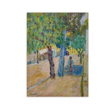 Imagem de Pintura famosa arte de parede personagem sob a árvore - impressão em tela - reproduções em tela - imagens para decoração de parede de sala de estar 80 x 112 cm 31 x 44 pol somente tela