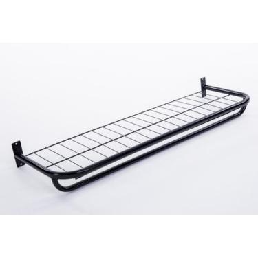 Imagem de Arara Para Roupas De Parede Com Prateleira de 60 X 30 Cm - NOVALOJA Ex