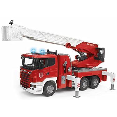 Imagem de Brinquedo Premium - Escala 1:16 - SCANIA - Caminhão Bombeiros R-Series