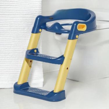 Imagem de Assento Redutor Penico Privadinha Vaso Sanitário Infantil Bebê Menino Menina(Azul)