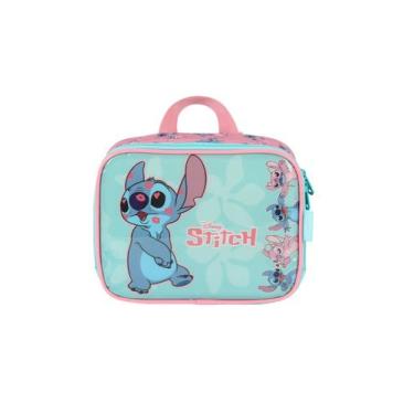 Imagem de Lancheira Escolar Infantil Térmica Disney Stitch LA41533SC, Verde