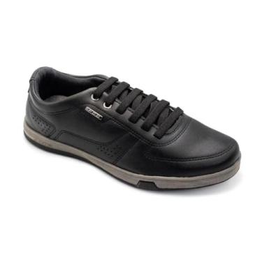 Imagem de Sapatenis Masculino Casual Pegada 170418 PGD Confortável - Original (Preto/Cinza, BR, Adulto, Numérico, 37)