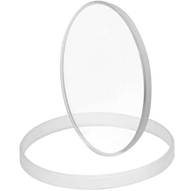 Imagem de Vidro de relógio de cristal de safira com junta adequado para reparo de relógio Daytona 116000 116500 116520 116503