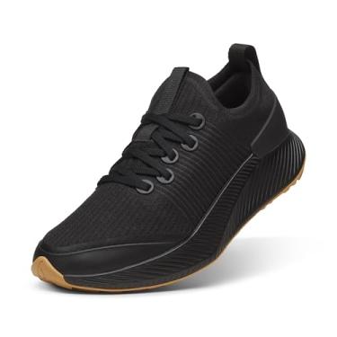 Imagem de Allbirds Tênis feminino Tree Gliders Everyday Active, Preto natural (sola cáqui robusta), 38