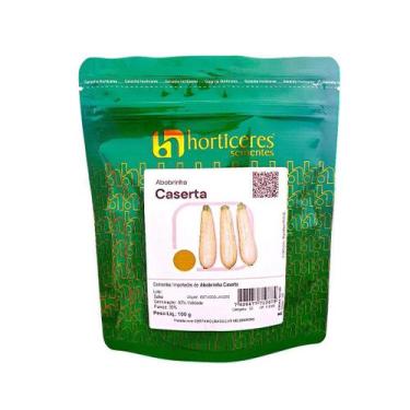 Imagem de Sementes Abóbrinha Italiana Caserta 100g Horticeres Planta Vigorosa - 
