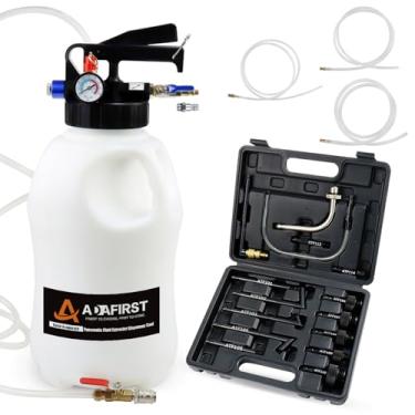 Imagem de ADAFIRST Kit De Bomba Transferência Fluido Transmissão, Extrator Pneumático 10 L E Ferramenta Dispensadora Com Adaptador Para Abastecimento Atf, Reabastecimento Óleo Engrenagem, Diferencial, Enchime