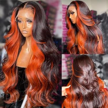 Imagem de Perucas 200% Densidade Wear And Go 200 x 15 sem cola, cabelo humano pré-arrancado pré-cortado para iniciantes, ondulado corporal, cabelo humano para mulheres negras, fecho de renda HD, peruca colorida