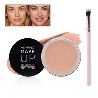 Imagem de Corretivo QIUFSSE, corretor de cor sob os olhos, cobertura total