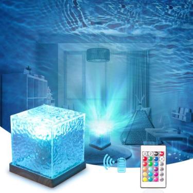 Imagem de Luz de projetor Ocean Wave RICHMYC Northern Lights 16 cores