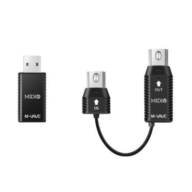 Imagem de Sistema de transmissão MIDI sem fio M-VAVE de latência ultra baixa