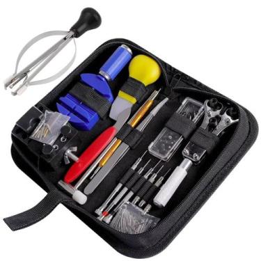 Imagem de Kit ferramentas 147 pçs relojoeiro completo + saca ponteiros - SWG