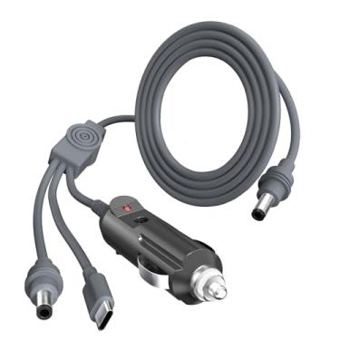 Imagem de okmeetei Compatível com mini cabo de alimentação Starlink 3 em 1 para carregador de carro, cabo de substituição USB C/DC para DC de alta velocidade para Star Link M ini Power (3,3FT/1M) (3,3 pés)