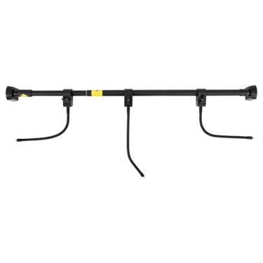 Imagem de Gancho de guirlanda para porta da frente, ajustável para 81 cm, suporte resistente para decoração de Natal e Halloween, perfuração, sem cola e danos para grinaldas, luzes e muito mais