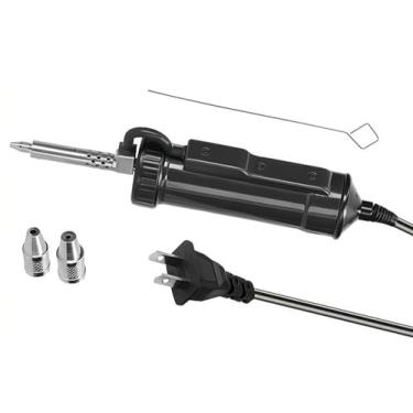 Imagem de Generic Sugador De Solda, Ferramenta Dessoldagem 110 V, Bomba Automática, Removedor Pistola Estanho Elétrica 30 W Com 3 Pontas Liga Sucção Solda