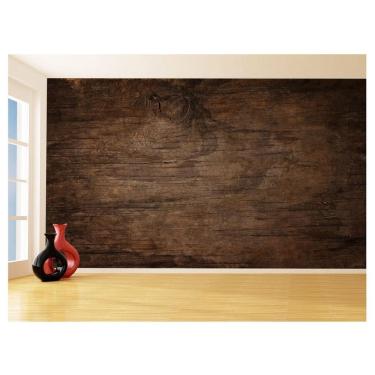 Imagem de Papel De Parede 3D Textura Madeira Escura Wood 3,5M Txt227