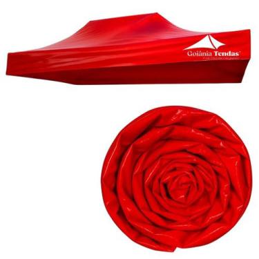 Imagem de Cobertura Para Tenda Sanfonada 3x2 - Goiânia Toldos, Vermelho