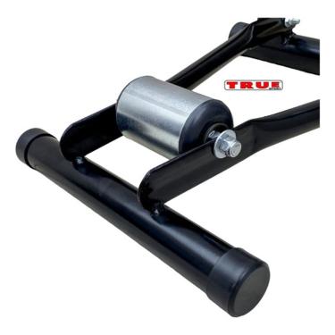 Imagem de ROLO TRUE treino fixo  - roda CILINDRO - COM base - CURTO - TRUE