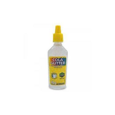 Imagem de Cola com glitter Acrilex cristal 35g