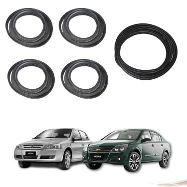 Imagem de Kit Borracha Porta e Porta-Malas Astra Vectra Após 95 4 Pts
