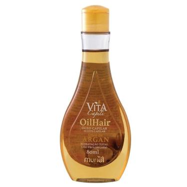 Imagem de Óleo Mineral Muriel Vita Capilar Óleo de Argan 80ml