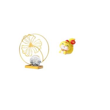 Imagem de Fenteer Estatueta de Resina de Ferro com Serpente Frondosa, Escultura Decorativa, Ornamento Colecionável para Estante, Mesa, Escritório, Quarto, Presente de I