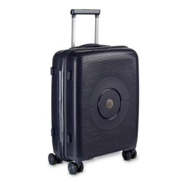 Imagem de Mala de Bordo 40L Rodas 360 Azul Com Cadeado e USB - Asia Import