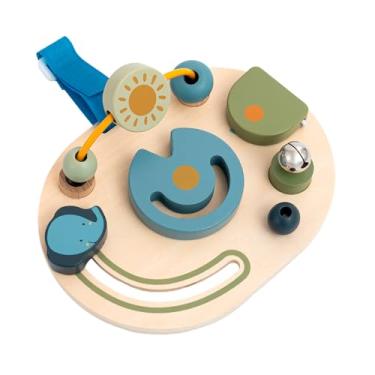 Imagem de Busyboard Elefante PH05F058 - Brinquedo Educativo e Sensorial Desenvolvimento Infantil | Atividades Montessori Coordenação Motora Fina